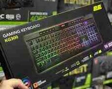 Gaming keyboard 2E KG300 LED Black