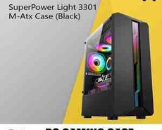 Gaming Case SuperPower Light 3301 M-Atx (Black)