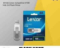 64 Gb Lexar Jumpdrive V100 Usb 3.0 Flash Drive