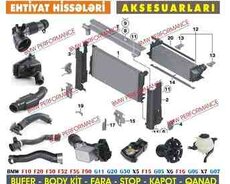 BMW F30, F10, G30, G20 radiator və dəstəkləri