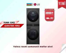 Paltaryuyan və qurudan maşın LG W4W8BVPKZHM