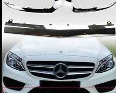 Mercedes W205 ön bufer xromu