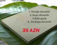 MgO Board (Maqnezium Oksid lövhə)