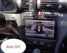 Mercedes w203 kuza android monitoru