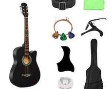 Akustik gitara dəsti