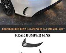 Mercedes W205 AMG bufer ətəyi