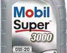 Mobil Super 3000 0W20 1 LT mühərrik yağı