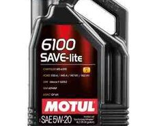 Motul 6100 Save-Lite 5W20 1Lt  mühərrik yağı