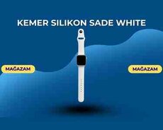 Silikon kəmər white