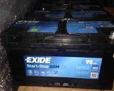 Akkumulyator Exide 12 v 95 ah