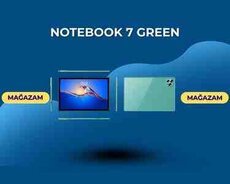 Notebook 7 green