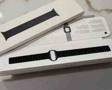 Apple Watch Band Midnight Leather Link M, L