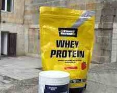 İdman qidası Creatine, protein