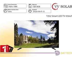 Televizor T2S2 Smart LED TV, 43 düym, Android Smart TV, Netflix