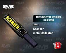 Scanner metal dedektor