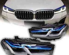 BMW G30 göy lazer faraları