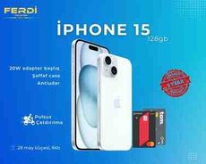 Apple iPhone 15 Blue 128GB, 6GB