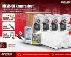 Hikvision 8-lik kamera dəsti