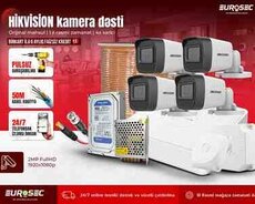 Hikvision 4-lü xarici kamera dəsti