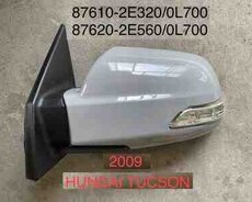 Hyundai Tucson 2005-2009 işıqlı yan güzgüsü