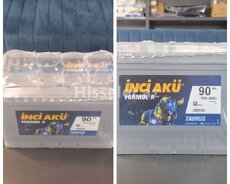 inci akü batareya 90 ah