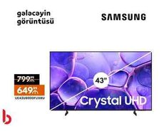 Televizor Samsung Crystal UHD U8000F 4K
