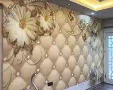 3D premium divar kağızları