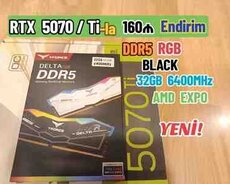 RAM RGB DDR5 32GB 6400MHz