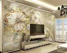 3D foto divar kağızı