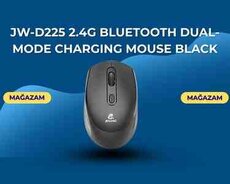 Bluetooth Dual-mode charging mouse black JW-D225 2.4G