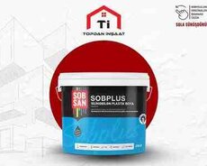 Sobplus silinəbilən plastik boya