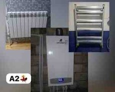 Kombi və radiatorlar