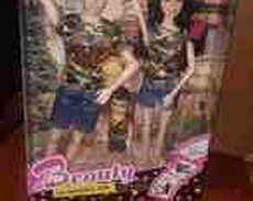 Kukla Barbie Family