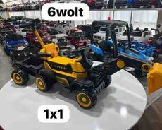 Uşaq elektro ekskavatoru traktor