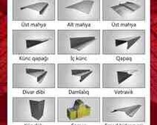 Sendviç panel aksesuarları