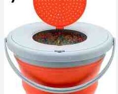 Oyuncaq gel blaster silahlar üçün rezin güllə vedrəsi 5l 093T58