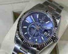 Rolex Sky Dweller Blue Oyster for Men qol saatı