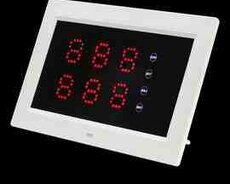 Simsiz ofisiant çağrı sisteminə nəzarət üçün display BYHUBYENG