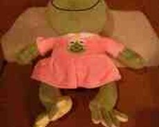 Yumşaq oyuncaq qurbağa