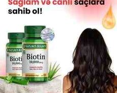 Vitamin Biotin 10.000 mcg. Natures Bounty - 120 həb