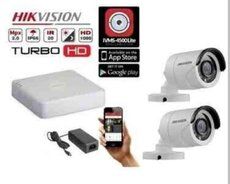 1 əd dvr 4 kanal ( turbo hd 1080 2mp ) hi̇kvi̇si̇on 4 əd kamera hd