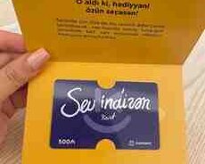 Kontakt home hədiyyə kartı