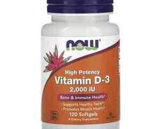 NOW Foods Vitamin D3 2000ME