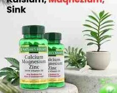 Natures Bounty Kalsium, Maqnezium, Sink, D3