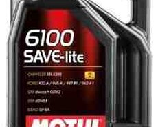 Mühərrik yağı Motul 6100 Save-Lite 5W20 5Lt