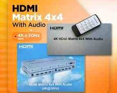 4K HDMI Matrix 4 x 4