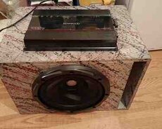 Səsgücləndirici və sabvufer KENWOOD 1000W