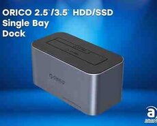 ORICO 2.5, 3.5 HDD, SSD Single Bay Dock