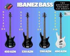 Bass gitaralar İbanez