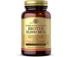 Biotin 10.000 mcg. Solgar - 120 həb